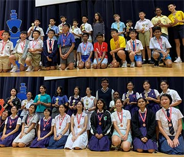 Winners @ 74th National School Individual Chess Championship - 2