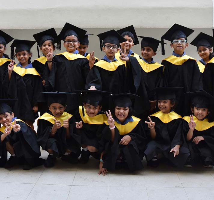 Graduates of a Montessori School in Singapore